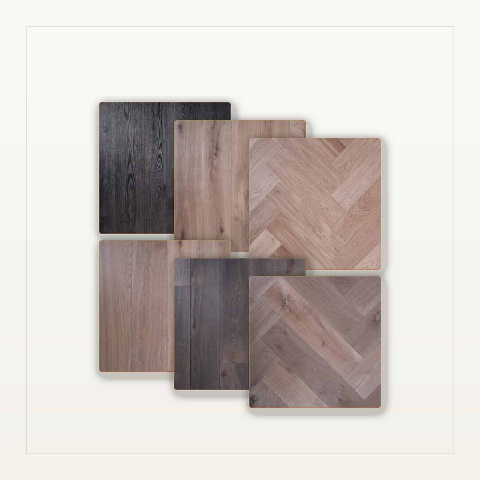 Musterpaket Parkett 6er — Variante B