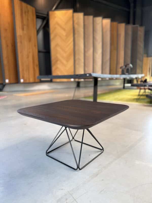 RADO Couchtisch Eiche – Dunkelbraun – ca. 80 x 80 x 45 cm